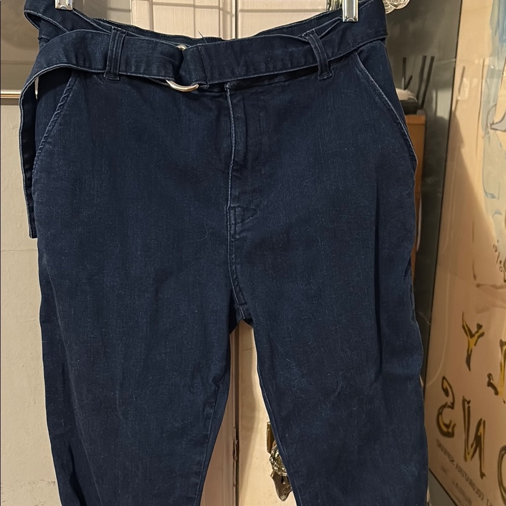 Frame Denim Women's Navy Blue Chinos